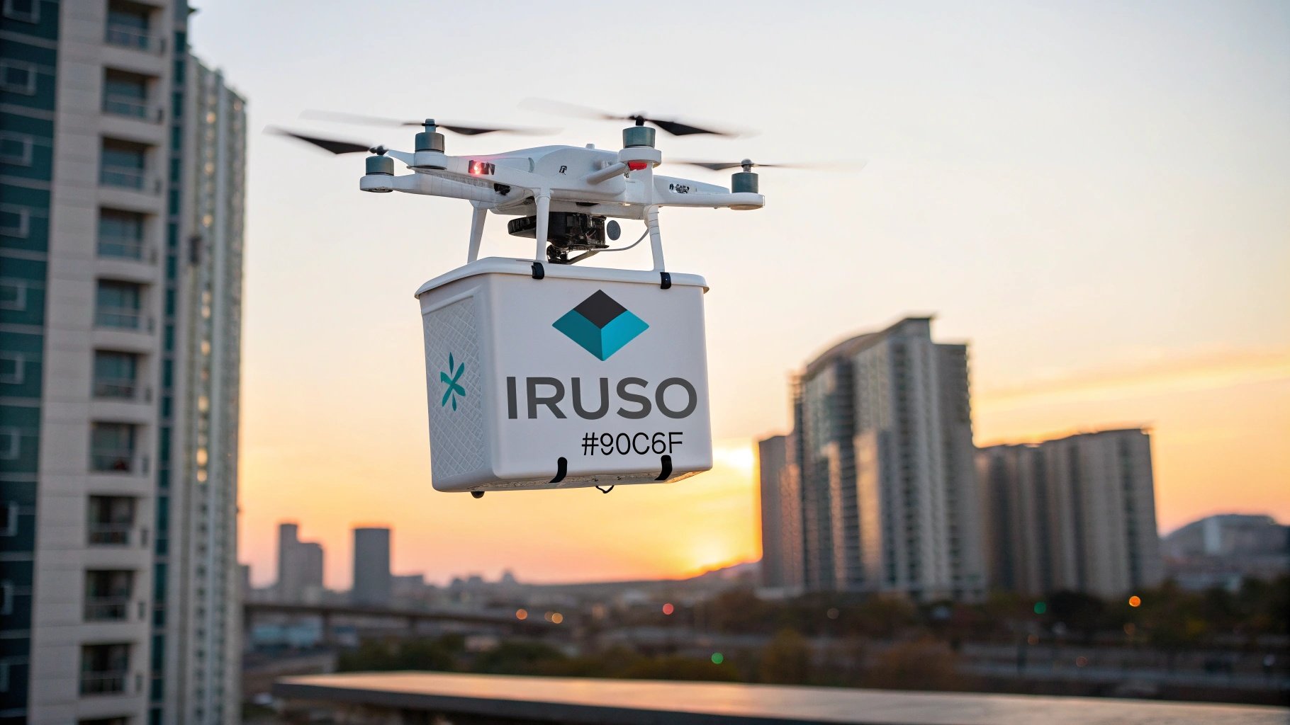 (주)이루소 AI 드론 배송 시스템 - 의약품 스마트 배송